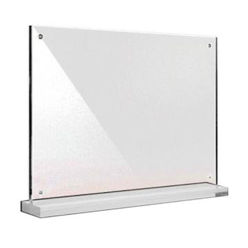 安赛瑞 亚克力T型台牌，A5横款，15×21cm，12701 售卖规格：2个/包