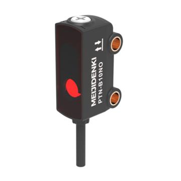 明治 方型光电传感器，PTN-B10PO 背景抑制型漫反射，线缆2m，检测距离：100mm(可调)，PNP，红光，（小尺寸方型） 售卖规格：1个