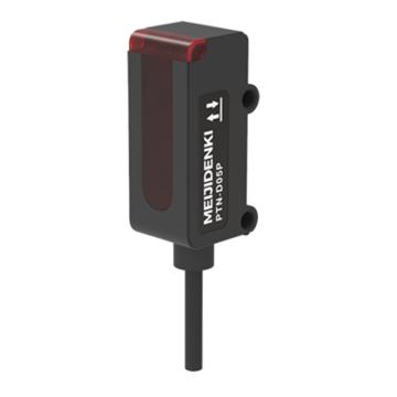 明治 方型光电传感器，PTN-T05P 对射，线缆2m，检测距离：0-500mm，PNP，红外光，（小尺寸方型） 售卖规格：1个