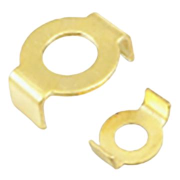 巨尔达 加固型接线压线铜卡爪，JED-TKZ-16 φ16mm 黄铜 售卖规格：1件