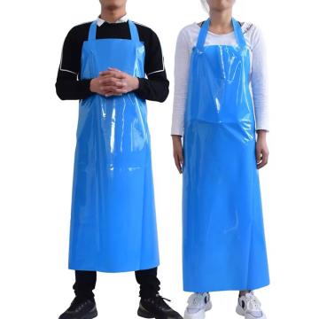食安库/SHIANKU 食品级围裙，220535  TPU 30丝 蓝色(普通绳) 售卖规格：1条