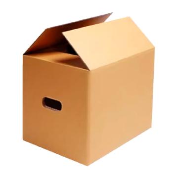 欧文格 搬家纸箱（带扣手），尺寸：70*50*50cm 材质：AB楞五层超硬 售卖规格：1个