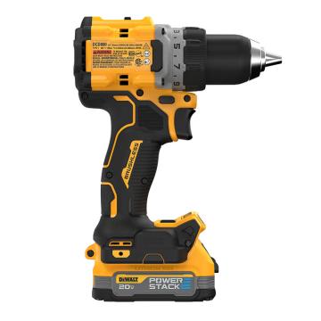 得伟/Dewalt 锂电无刷紧凑电钻起子2x2.0Ah套装，DCD800D2T-A9 20V 售卖规格：1把