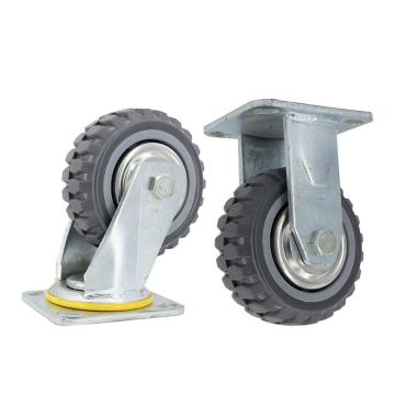 海斯迪克 风火轮，HK-780 5寸（2转向+2定向） 聚氨酯脚轮 耐磨轻音重型工业轮子 售卖规格：4个/组
