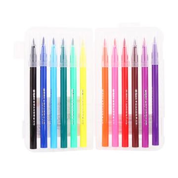晨光 软头水彩笔，ACP92167 12色 售卖规格：1盒