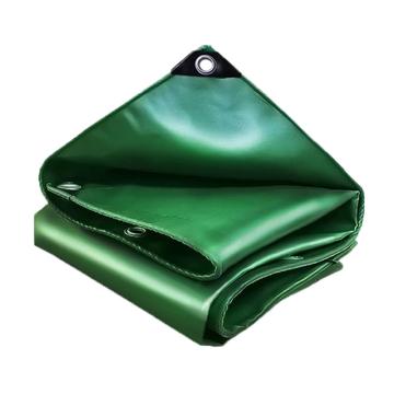 苏识 PVC加厚三防涂塑布，GSTS001-66，6×6m 绿色 500g/m² 售卖规格：1张