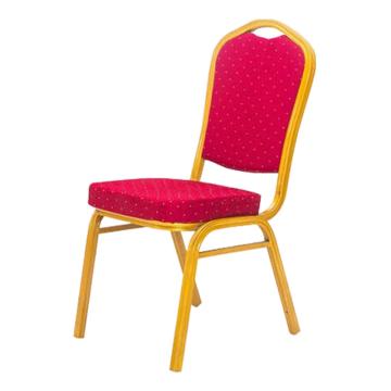 酷百年 宴会厅接待椅，KBN-HE11037 420*520*930mm 红色布艺软包 售卖规格：1张