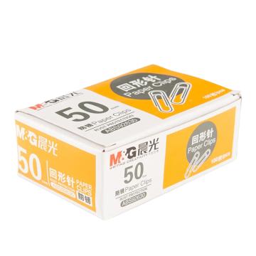 晨光 办公回形针，ABS92630/ 大号50mm 100枚/盒/银色 售卖规格：1盒