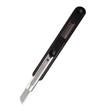 晨光 小号美工刀，ASSN2254 黑色 适配9mm刀片 售卖规格：1把