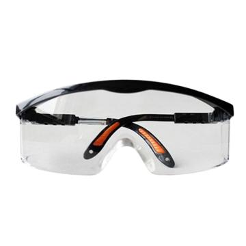 霍尼韦尔/Honeywell 防护眼镜，100210 S200A 透明镜片 黑色镜框 耐刮擦眼镜 售卖规格：1副