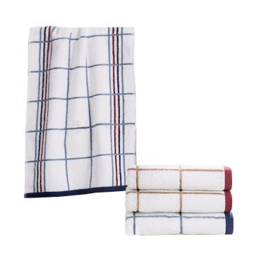 洁丽雅/GRACE 纯棉强吸水舒适面巾毛巾，6917 76×34cm 100g 售卖规格：1条