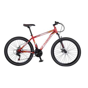 凤凰 辐条轮山地自行车，ZB888红色 26寸24速 碳钢车架 铝合金轮圈 售卖规格：1辆