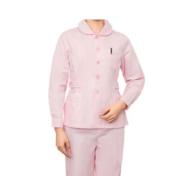 英格杰家 医护实验室涤棉白大褂，TL8016，粉色 160-190，长袖套装 女款（下单备注尺码） 售卖规格：1套