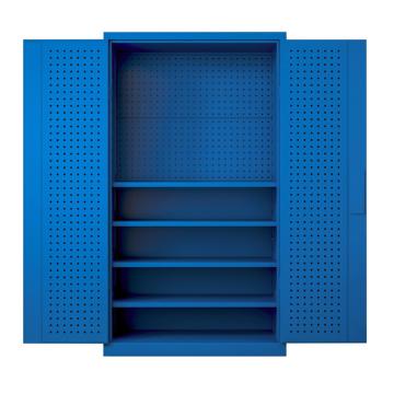 京图尚冠 重型工具柜内四层隔板带挂板款，JG239 1000×500×1800mm,全蓝色 售卖规格：1台