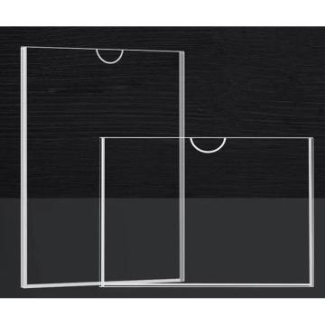 欣纪达 A5亚克力卡槽，156*220mm，双层亚克力卡槽 售卖规格：1个