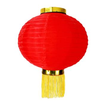 钢米 拉丝折叠灯笼，GM-ZDDL 14#Y φ35cm×35cm 红色 圆款 售卖规格：1个
