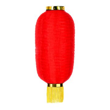 钢米 拉丝折叠灯笼，GM-ZDDL 14#C φ35cm×65cm 红色 长款 售卖规格：1个