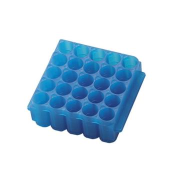 亚速旺/Asone 微量管架 S500-25B 蓝色 1盒(10个)，1-329-01 售卖规格：1盒
