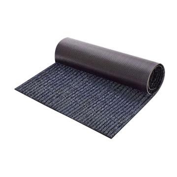 苏识 PVC复合绒面防滑地毯垫，S-ST075，灰色 1134×130cm 双条纹 售卖规格：1片
