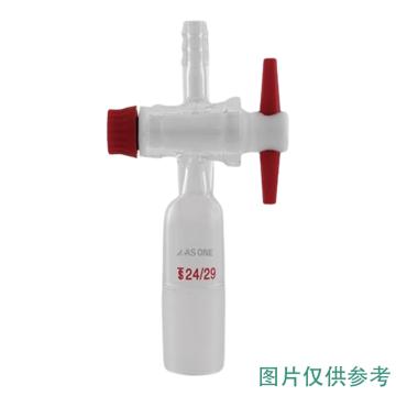 亚速旺/Asone 三通接头 24/29 四氟活塞，CC-6668-03 售卖规格：1个