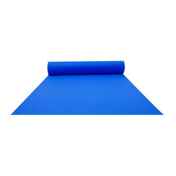 苏识 一次性平面地毯，JJ015，100×3m 蓝色 厚2mm 聚酯纤维 售卖规格：1卷