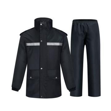 谋福 雨衣劳动防护分体雨衣套装，执勤巡逻雨衣可定制LB0019款,8013 3XL(175-180)
