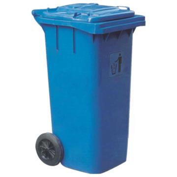 信诺 两轮移动垃圾箱，0240（蓝） 240L，蓝 售卖规格：1个