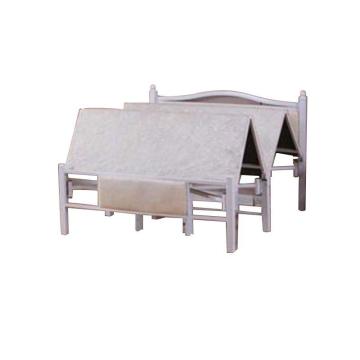 哈德威 折叠床午休简易行军床，1.2米宽 1.95米长 白色（免安装） 售卖规格：1个