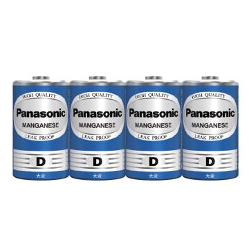 松下/Panasonic 大号（1号）碳性电池，R20NU/2S 售卖规格：2节/卡