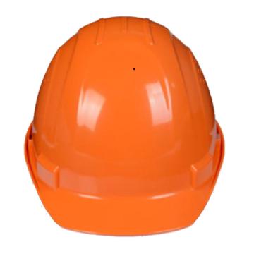 代尔塔M型安全帽，ABS，橙色，正面印 logo（同系列30顶起订）