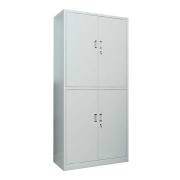 臻远 通体双节柜文件柜，HFCA0023 900宽*390深*1850高 灰白色 钢板厚度为0.8mm 售卖规格：1台