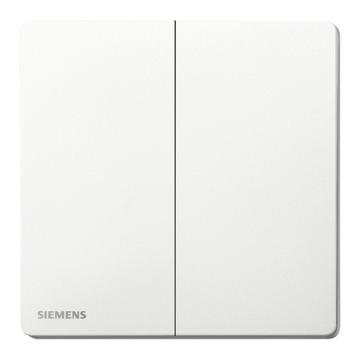 西门子/SIEMENS 16AX二位双控开关，5TA31243NC01 雾沙白 荟辰acus系列 售卖规格：1个