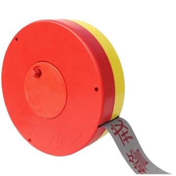 谋福 警示隔离带安全带，分割带警戒线，标准款 50米长，8070 售卖规格：1个