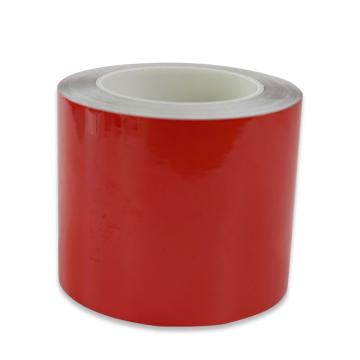 安赛瑞 反光划线胶带，高性能反光自粘性材料，100mm×22m，红色，14343 售卖规格：1卷