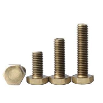 哈德威 铜外六角螺栓，M8×80 ，黄铜/本色 售卖规格：50个/包