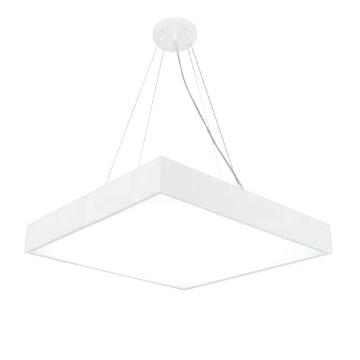 爱迪普森 LED吊灯，YC-KXZFX-HS-001-46W白色 正方形，6500K白光，60×60×7cm 售卖规格：1个