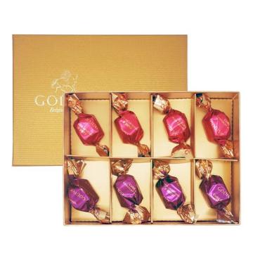 歌帝梵 金喜立方巧克力，8颗装60g (一件代发) 售卖规格：1盒