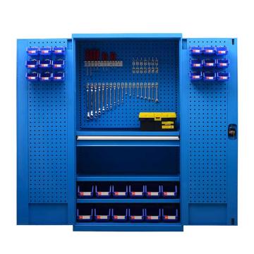 尔迈 重型工具柜,含2层板,单抽,带挂板，EM-GJG-03 1000×500×1800mm 售卖规格：1台