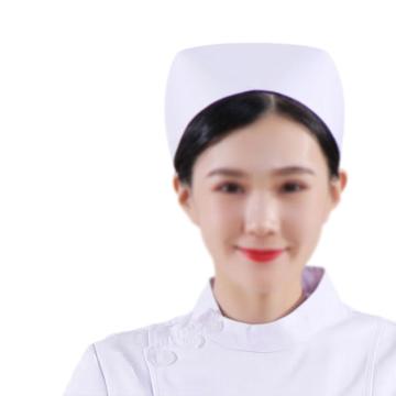 英格杰家 护士帽护士长医师工作帽，88-HSM，白色薄款 均码 售卖规格：1顶