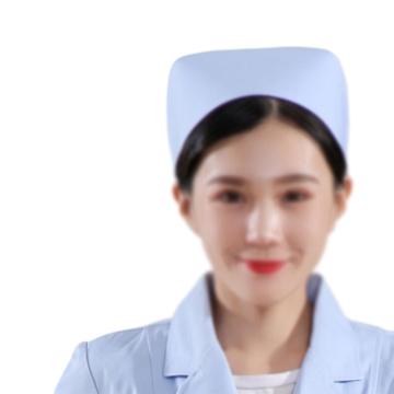 英格杰家 护士帽护士长医师工作帽，88-HSM，蓝色厚款 均码 售卖规格：1顶