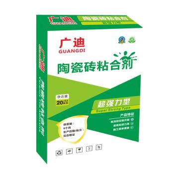 广迪/GD 陶瓷砖粘合剂，20kg/包 售卖规格：20千克/包
