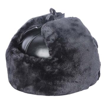 添盾 冬季加厚长毛绒防寒防砸棉安全帽（雷锋帽，ABS内壳，不带通风孔），TD-HT08B 售卖规格：1顶