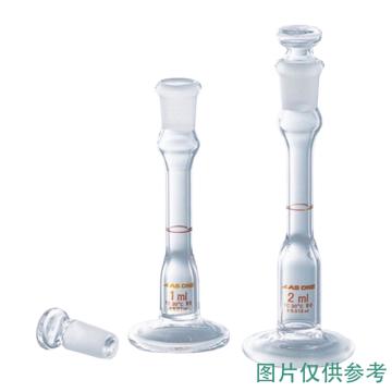 亚速旺/Asone 容量瓶，1-8582-02-57 2ml，座式，附中文校准证书 售卖规格：1个