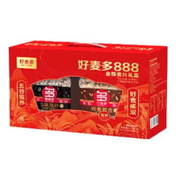 好麦多 冲饮谷物，888金尊麦片礼盒 1776g 售卖规格：1盒