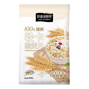 好麦多 冲饮谷物，澳洲轻卡燕麦片 408g*2 售卖规格：2袋/组