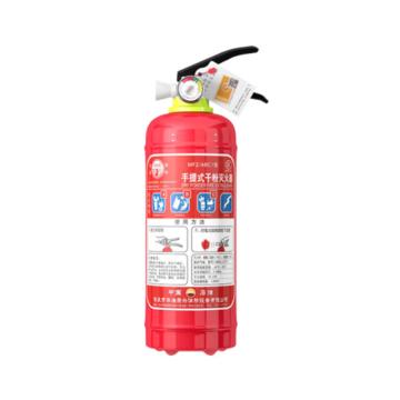 华消 干粉灭火器1KG，MFZ/ABC1 售卖规格：1个