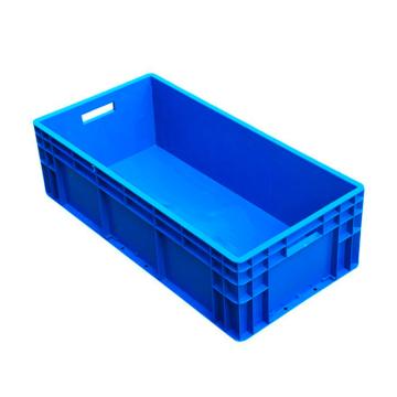 Raxwell EU周转箱EU8423,800×400×230mm,蓝色，RHSS4451 售卖规格：1个