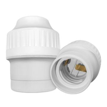 西野 E27螺口吊灯头吊线型灯座，e27 60*40mm 白色 售卖规格：1只