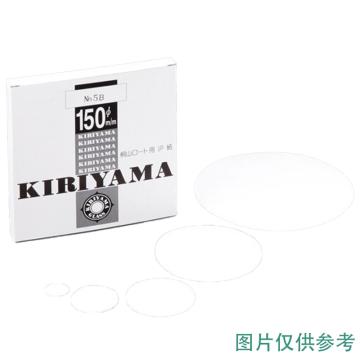 桐山/KIRIYAMA 桐山漏斗专用滤纸 No.5B φ240mm，1-1134-04 售卖规格：10张/盒