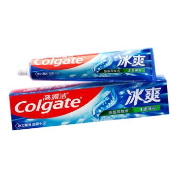 高露洁/Colgate 牙膏，180G 冰爽薄荷 售卖规格：1条